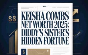 Keisha Combs Net Worth 2025: Diddy’s Sister’s Hidden Fortune