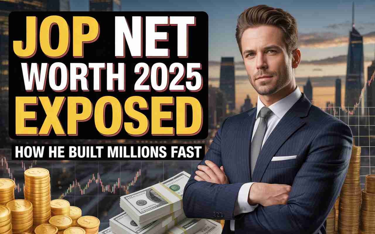 JOP Net Worth 2025 Exposed: How He Built Millions Fast