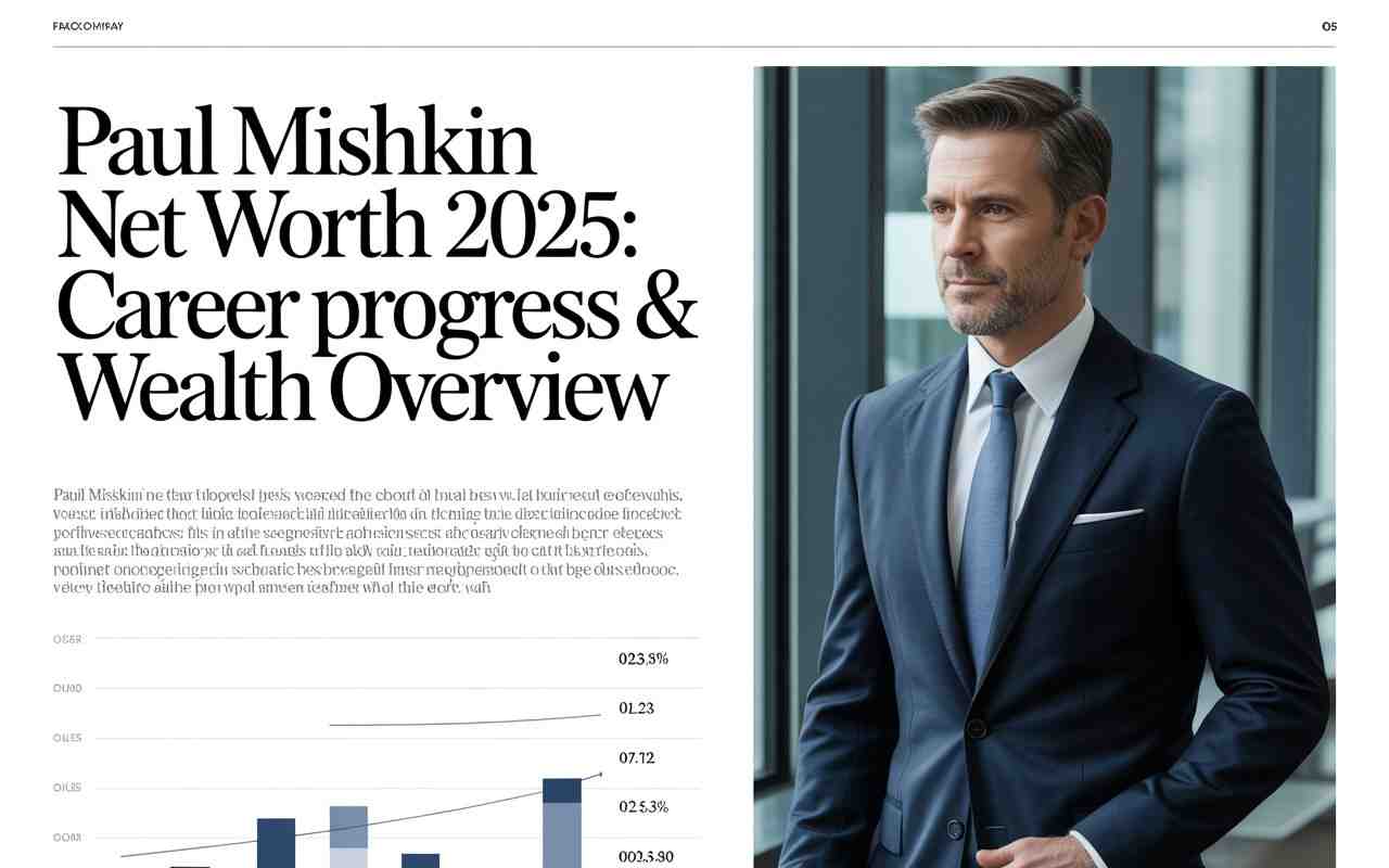 Paul Mishkin Net Worth 2025: Career Progress & Wealth Overview