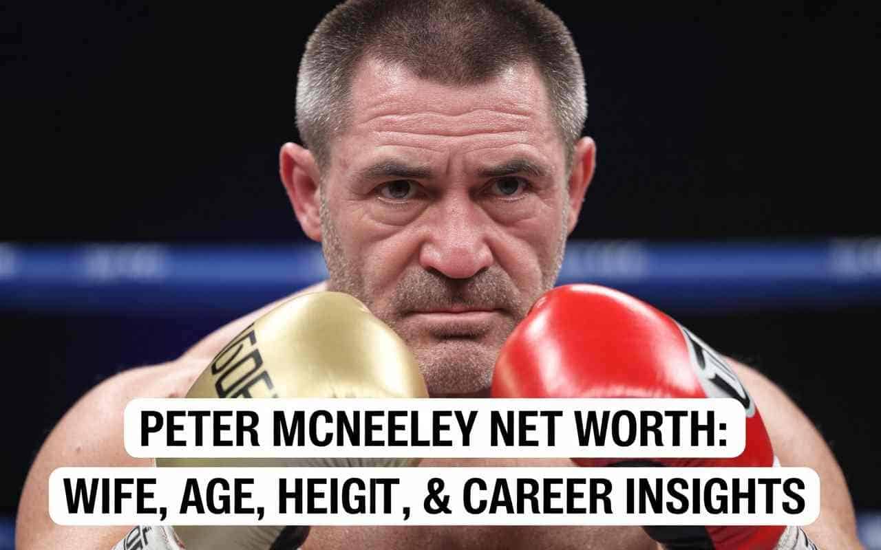Peter McNeeley Net Worth: Wife, Age, Height, & Career Insights