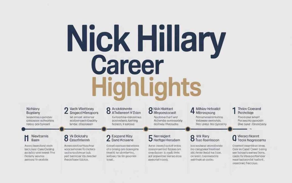 Nick Hillary Career Highlights