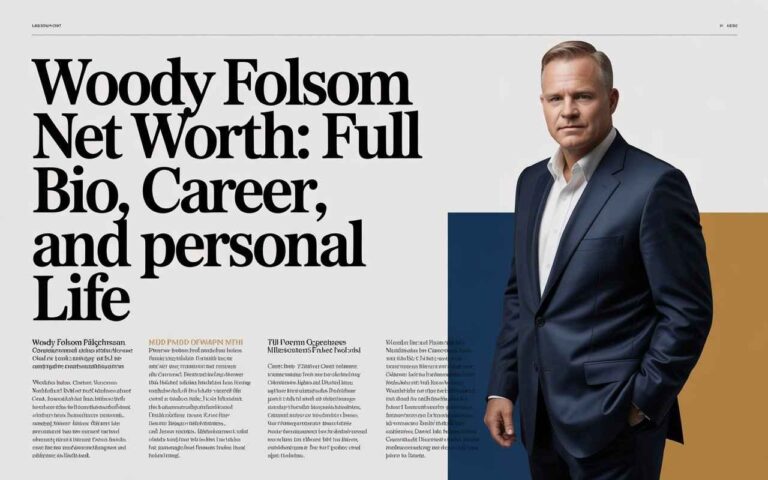 Woody Folsom Net Worth: Full Bio, Career, and Personal Life