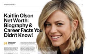 Kaitlin Olson Net Worth: Biography & Career Facts You Didn’t Know!