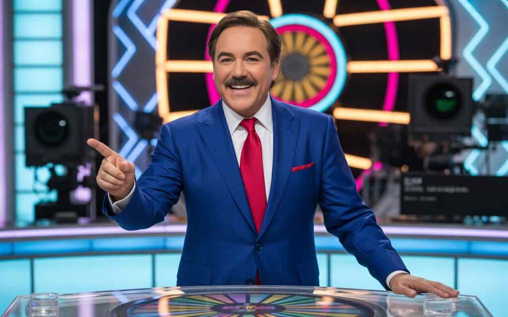 Richard Karn as a Game Show Host