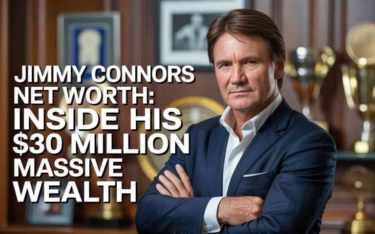 Jimmy Connors Net Worth: Inside His $30 Million Massive Wealth