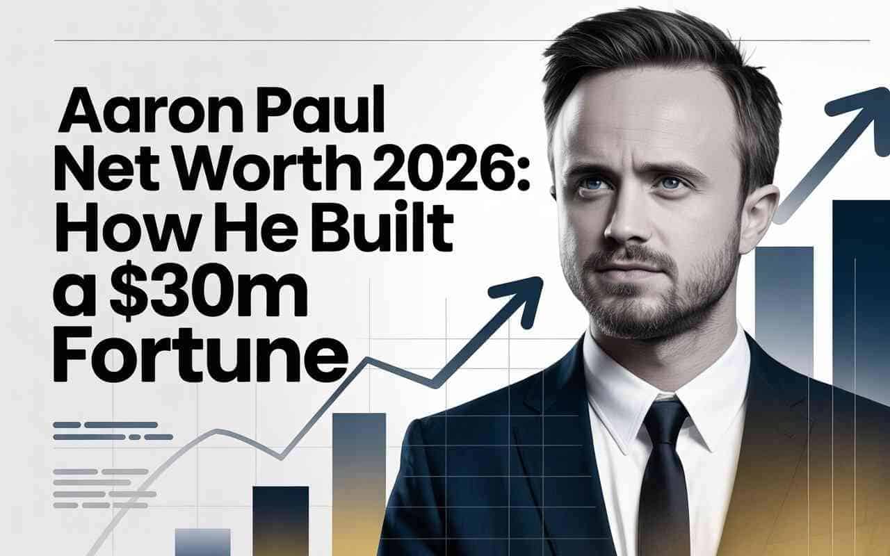 Aaron Paul Net Worth 2026: How He Built a $30M Fortune